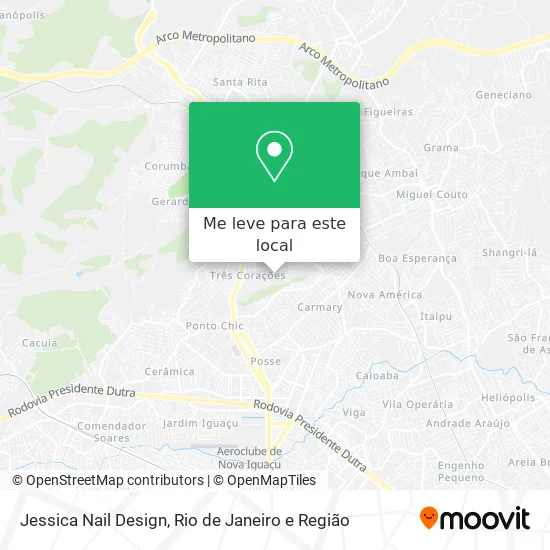 Jessica Nail Design mapa