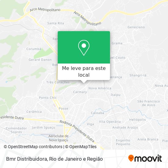 Bmr Distribuidora mapa