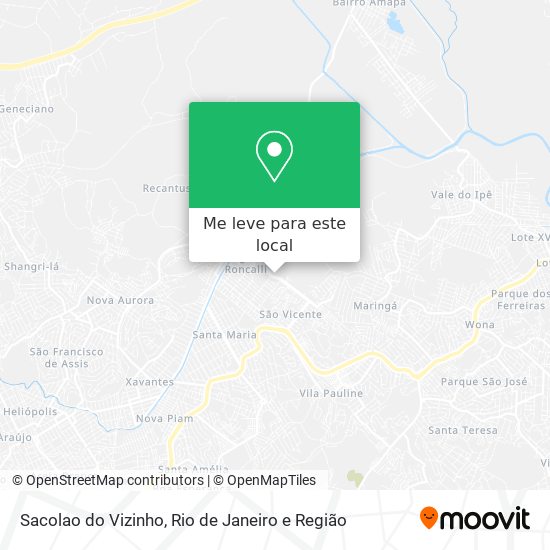 Sacolao do Vizinho mapa