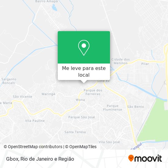 Gbox mapa