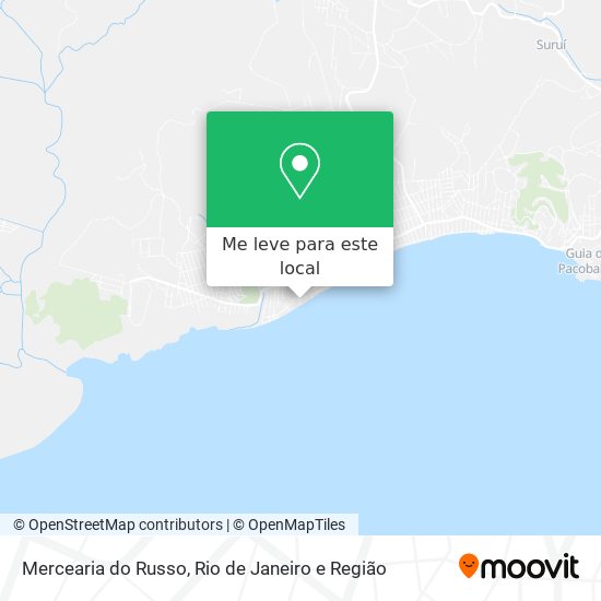 Mercearia do Russo mapa