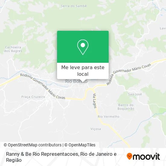 Ranny & Be Rio Representacoes mapa