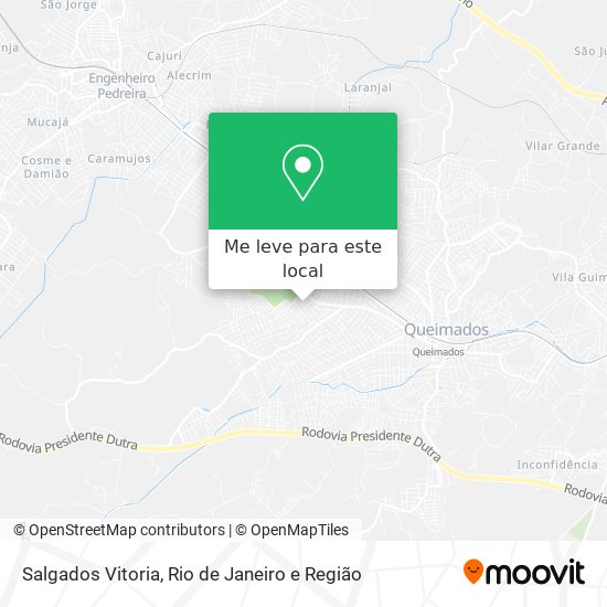 Salgados Vitoria mapa