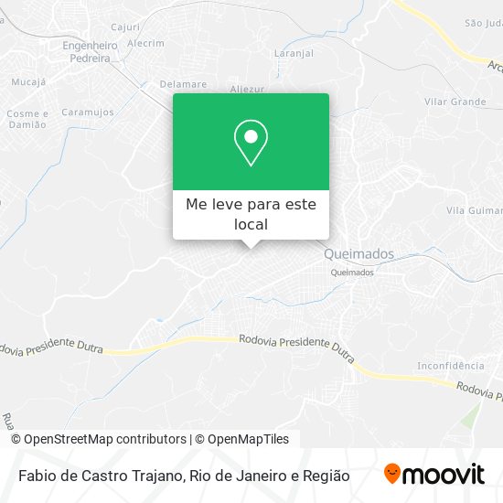 Fabio de Castro Trajano mapa