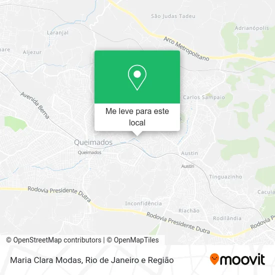 Maria Clara Modas mapa
