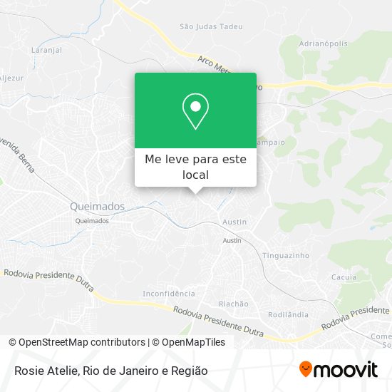 Rosie Atelie mapa