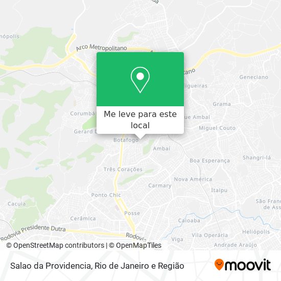 Salao da Providencia mapa