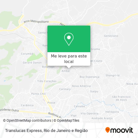 Translucas Express mapa