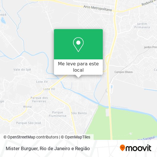 Mister Burguer mapa