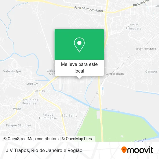 J V Trapos mapa