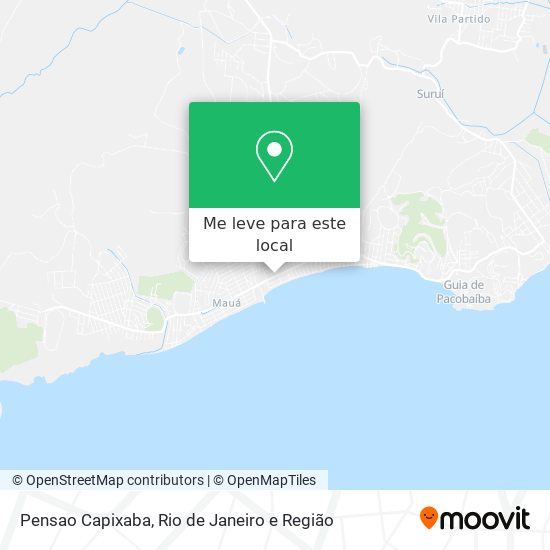 Pensao Capixaba mapa