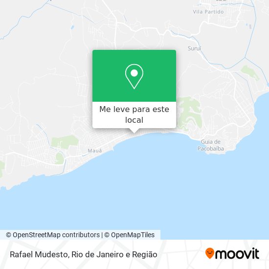 Rafael Mudesto mapa