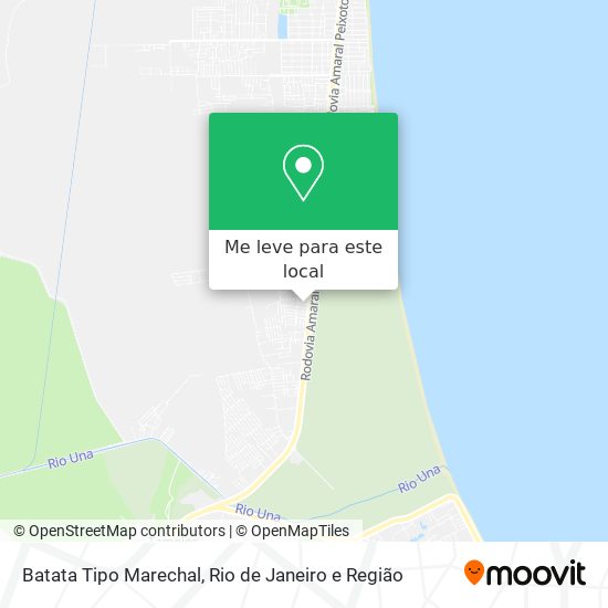 Batata Tipo Marechal mapa