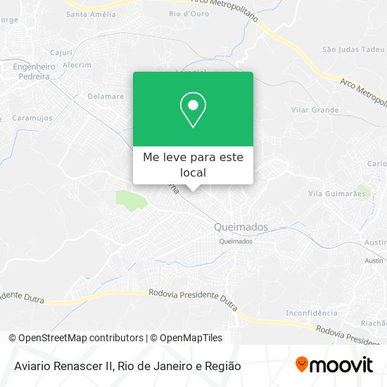 Aviario Renascer II mapa
