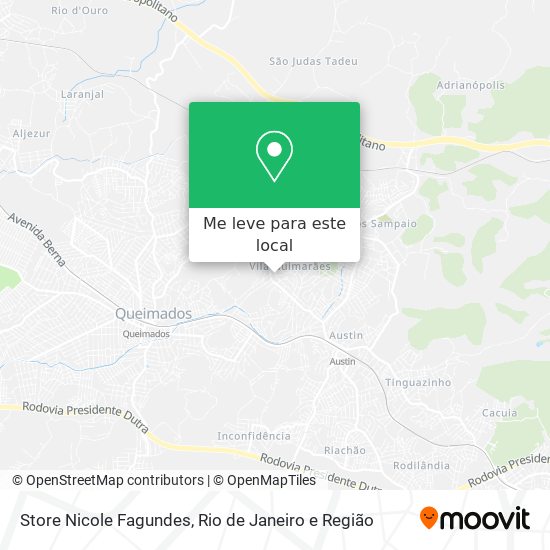 Store Nicole Fagundes mapa