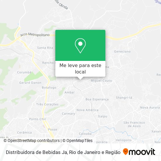 Distribuidora de Bebidas Ja mapa