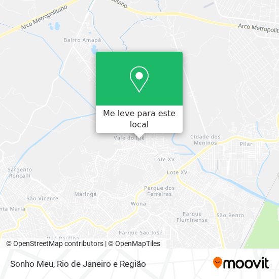 Sonho Meu mapa
