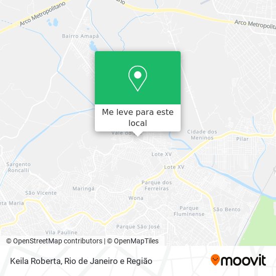 Keila Roberta mapa