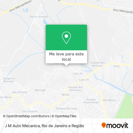 J M Auto Mecanica mapa