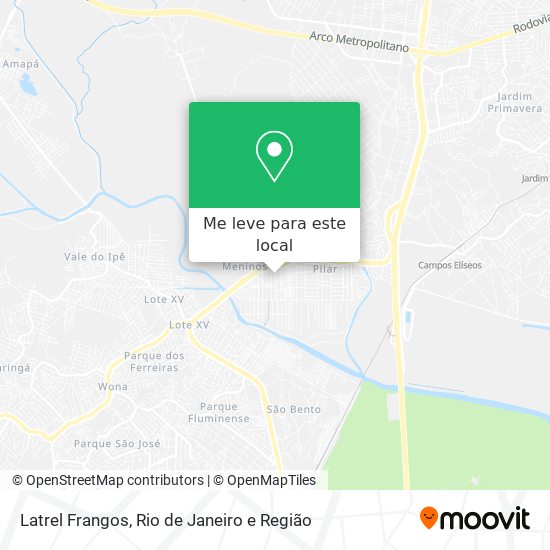 Latrel Frangos mapa
