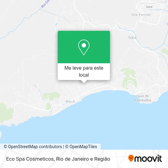 Eco Spa Cosmeticos mapa