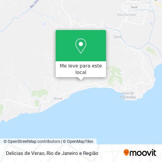 Delicias de Verao mapa