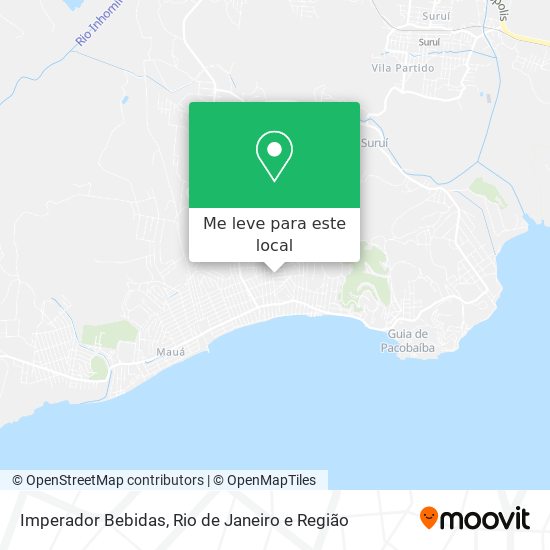 Imperador Bebidas mapa