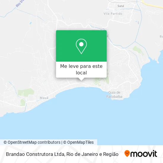 Brandao Construtora Ltda mapa