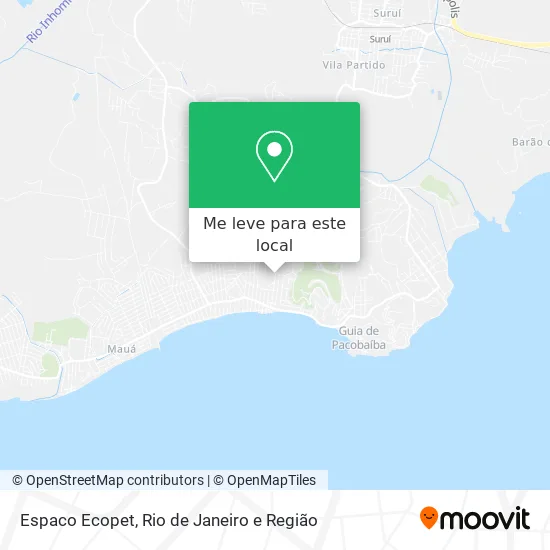 Espaco Ecopet mapa