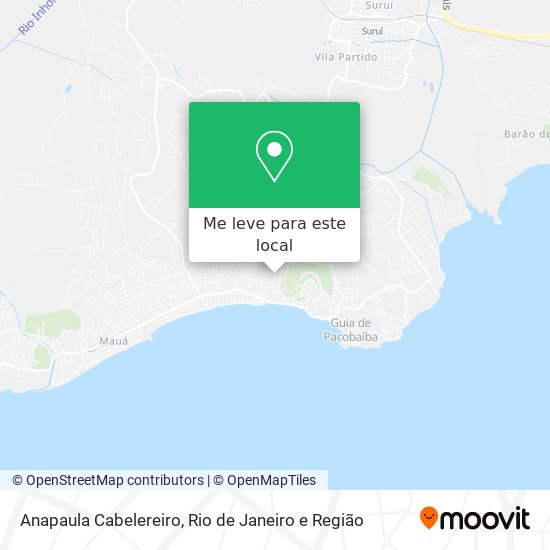 Anapaula Cabelereiro mapa