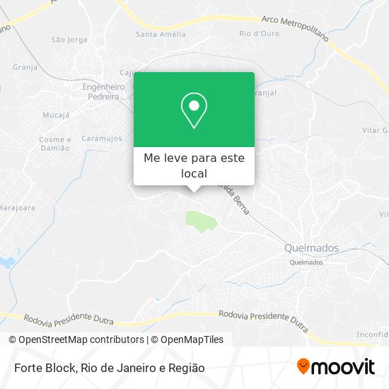 Forte Block mapa
