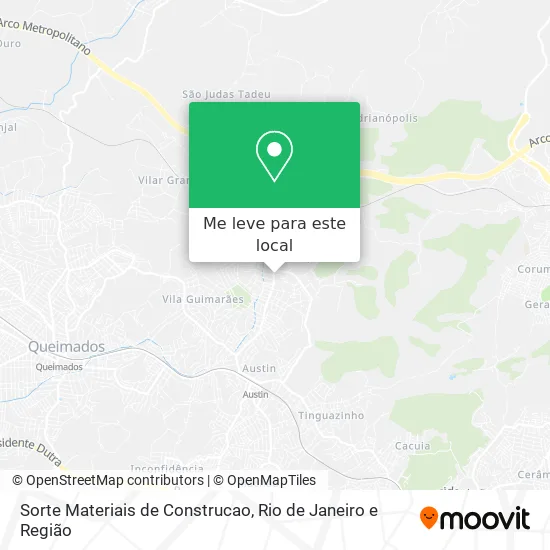 Sorte Materiais de Construcao mapa