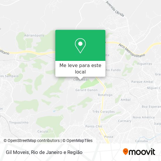 Gil Moveis mapa