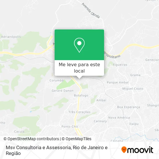 Msv Consultoria e Assessoria mapa