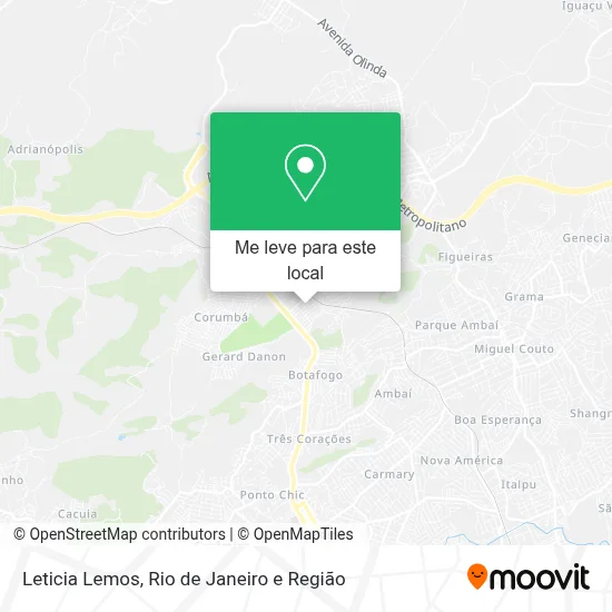 Leticia Lemos mapa
