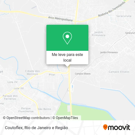 Coutoflex mapa