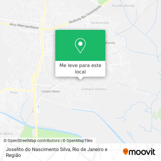 Joselito do Nascimento Silva mapa