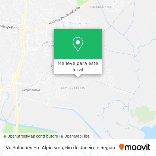 Vc Solucoes Em Alpinismo mapa