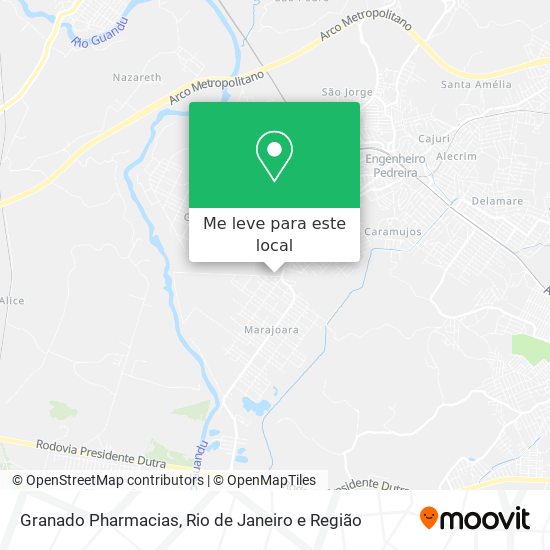 Granado Pharmacias mapa
