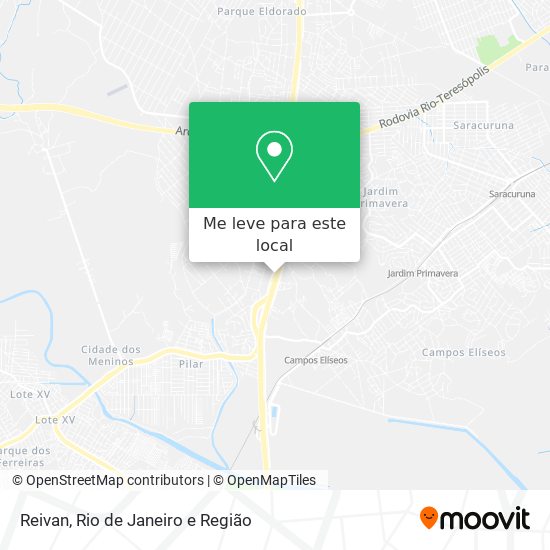 Reivan mapa