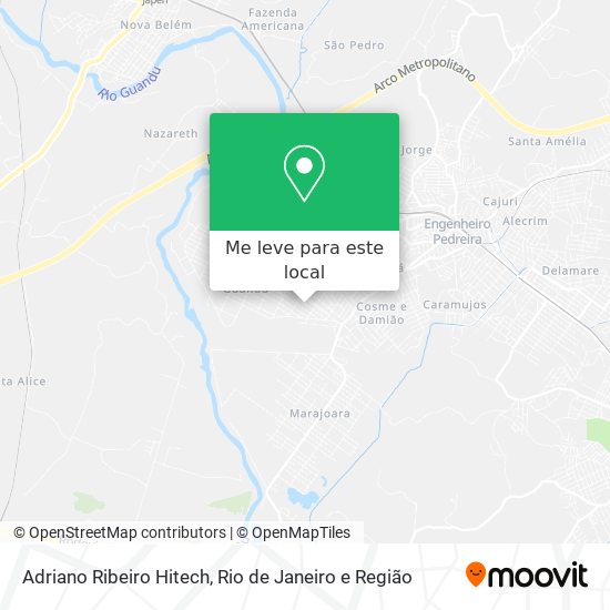 Adriano Ribeiro Hitech mapa