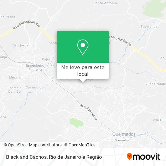 Black and Cachos mapa