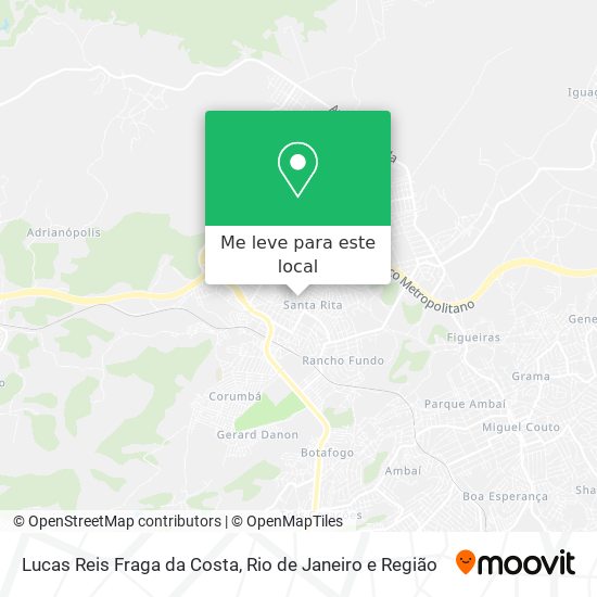 Lucas Reis Fraga da Costa mapa