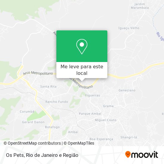 Os Pets mapa