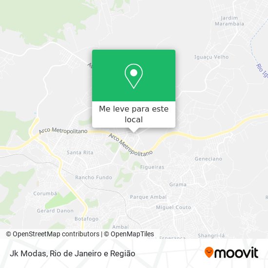 Jk Modas mapa