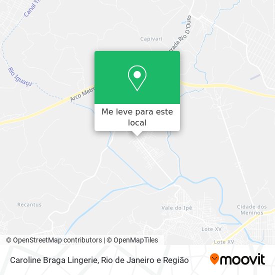 Caroline Braga Lingerie mapa