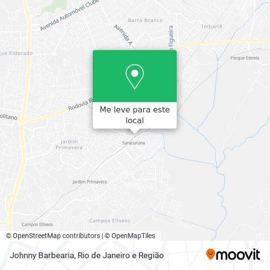 Johnny Barbearia mapa