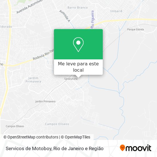 Servicos de Motoboy mapa