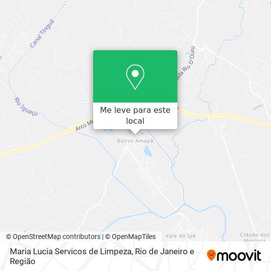 Maria Lucia Servicos de Limpeza mapa