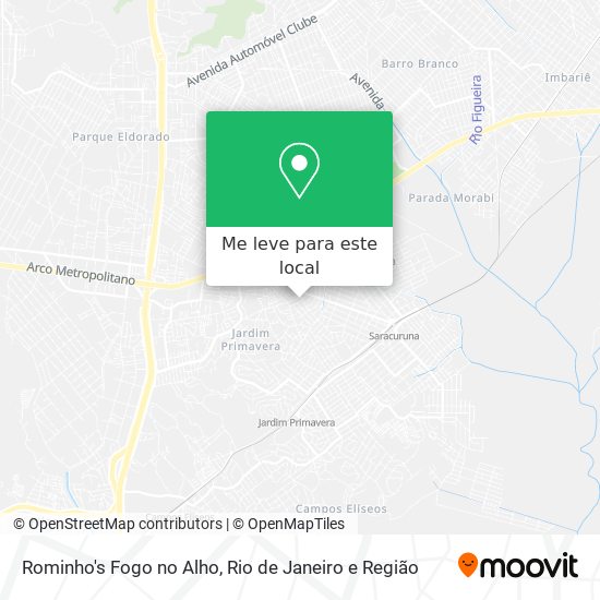 Rominho's Fogo no Alho mapa